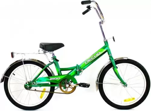 Велосипед Десна-2100 20 дюймов зеленый (6 - 11 лет)