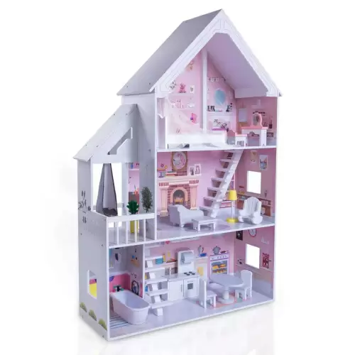 Кукольный домик Cinderella Tomix натур дерево-пластик 82*30*126.5см