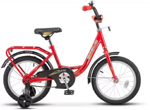 Велосипед STELS Flyte 14 дюймов черный/красный (4 - 5 лет)