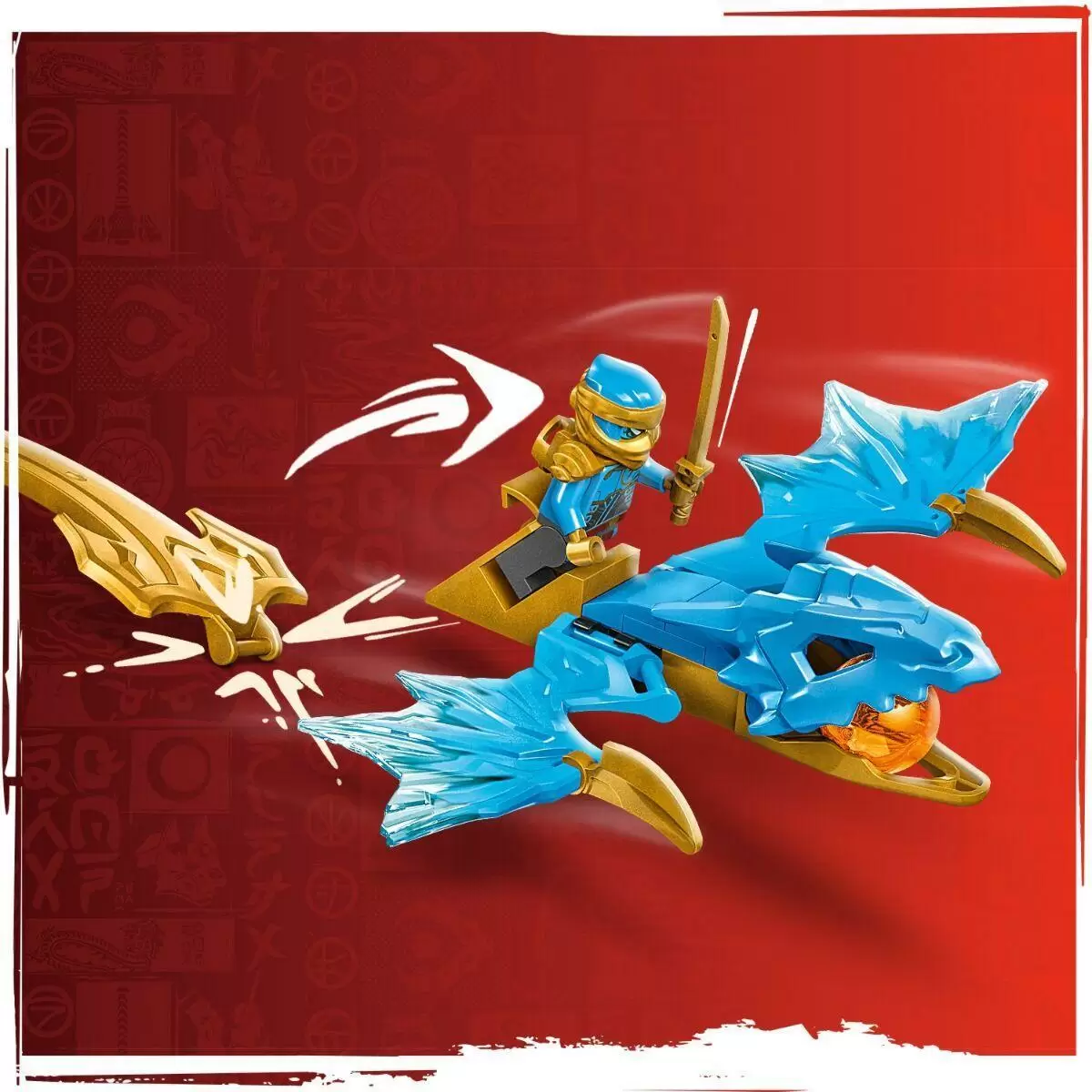 Конструктор LEGO Ninjaga Удар восходящего дракона Нии