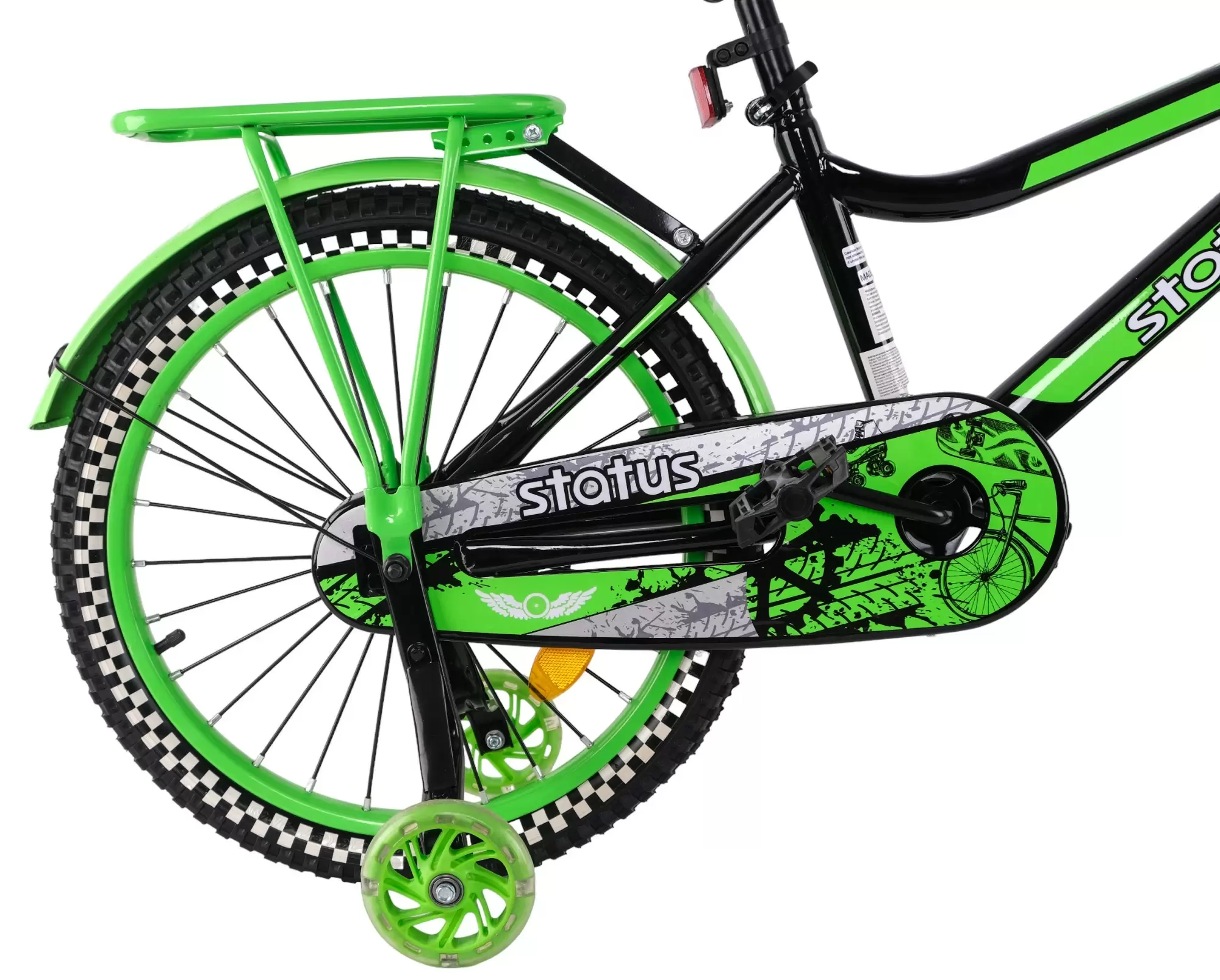 Велосипед Status 20 дюймов зеленый (6 - 11 лет)
