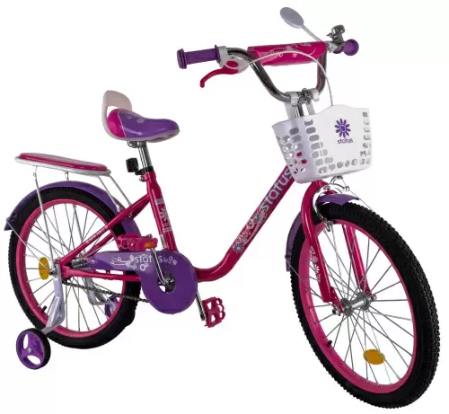 Велосипед Status 18 дюймов фиолетовый (6 - 7 лет)