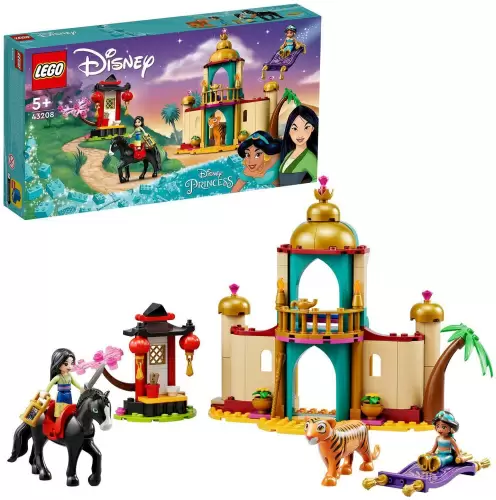 Конструктор LEGO Disney Princess Приключения Жасмин и Мулан кор