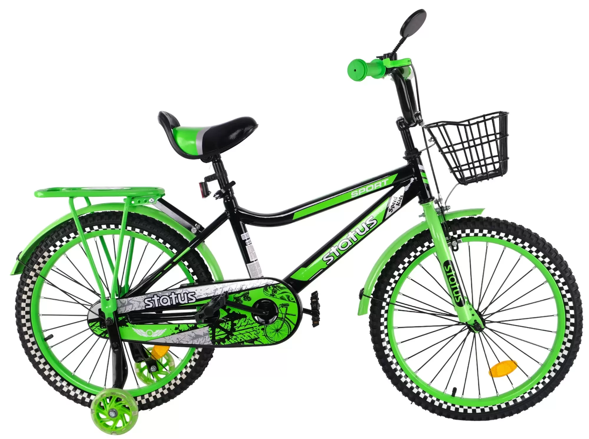 Велосипед Status 20 дюймов зеленый (6 - 11 лет)