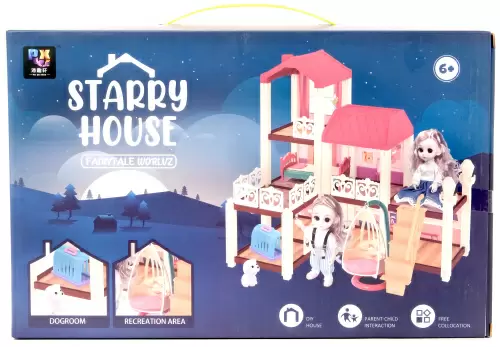 Дом для кукол Starry House кор
