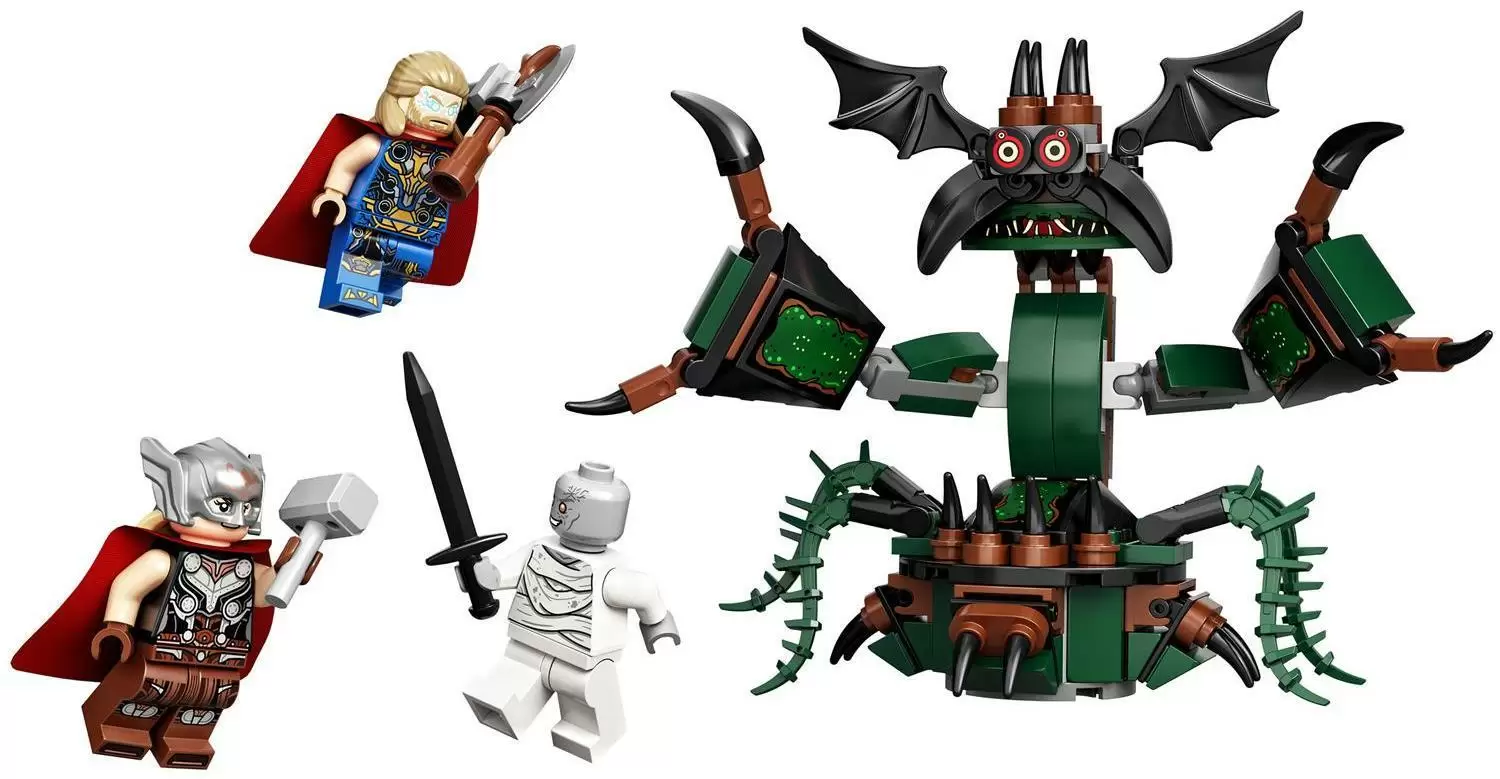 Конструктор LEGO Супер Герои Нападение на Новый Асгард