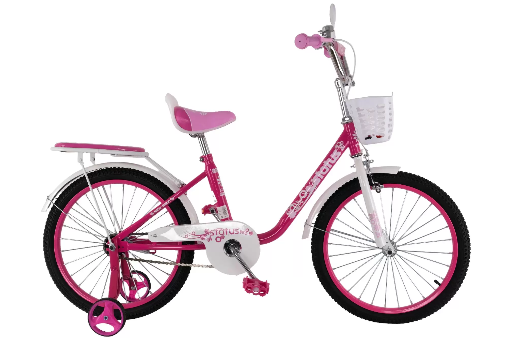 Велосипед Status 20 дюймов розовый (6 - 11 лет)