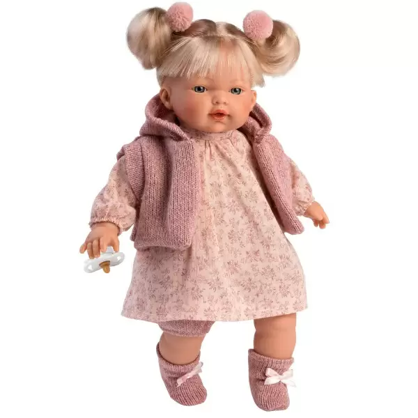 Кукла LLorens Ариана 33см блондинка в розов наряде