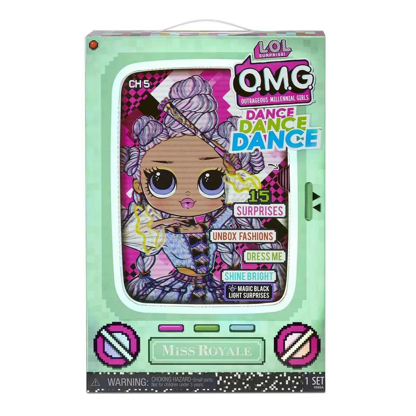 Кукла LOL Surprise OMG Dance Doll- Miss Royale
