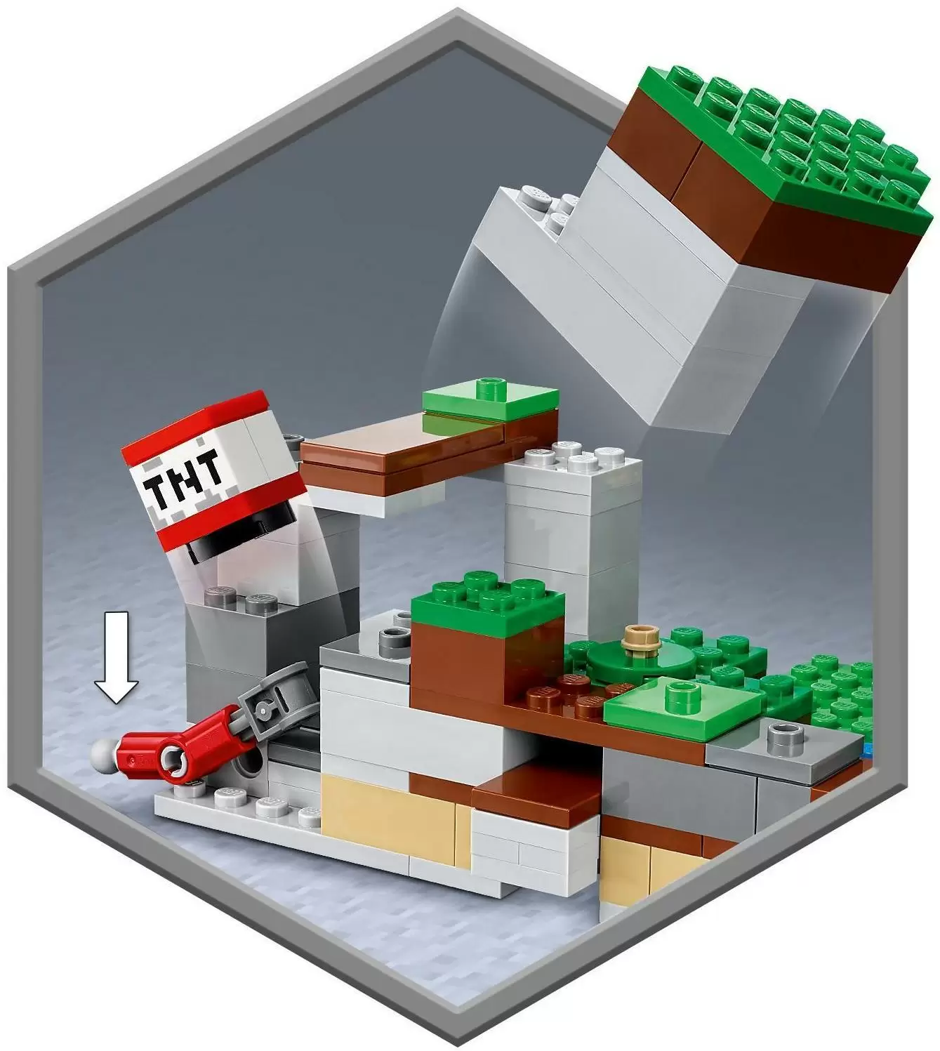 Конструктор LEGO Minecraft Кроличье ранчо кор