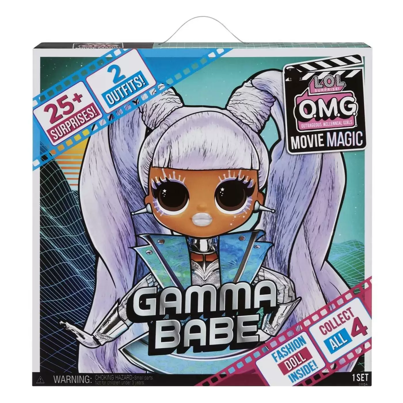 Кукла LOL Surprise OMG Movie Magic Doll- Gamma Babe
