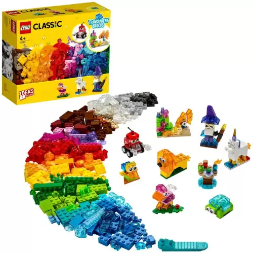 Конструктор LEGO Classic Прозрачные кубики кор