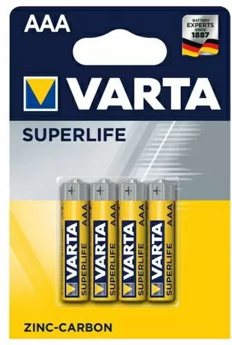 Батарейка Superlife Micro 1.5V-R03Р/ААА 4шт