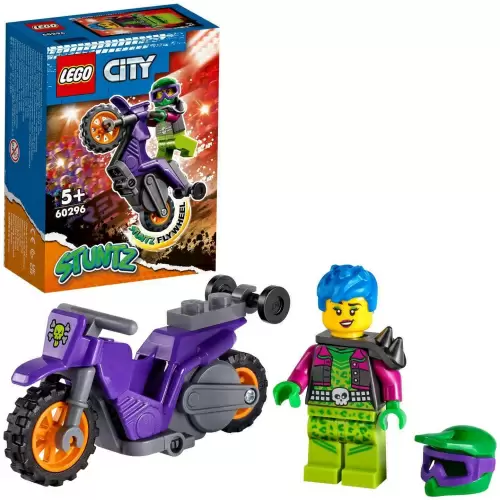 Конструктор LEGO City Акробатический трюковой мотоцикл кор