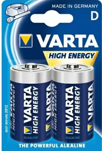 Батарейка High Energy Mono 1.5V-LR20/D 2шт