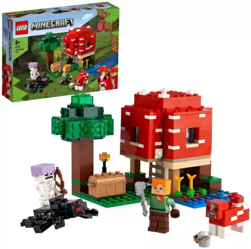Конструктор LEGO Minecraft Грибной дом кор