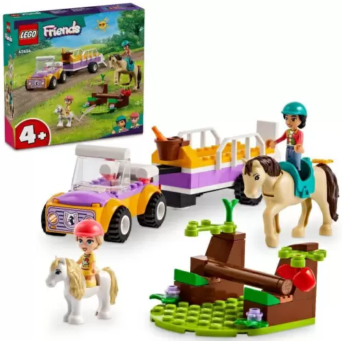 Конструктор LEGO Friends Трейлер с лошадьми и пони