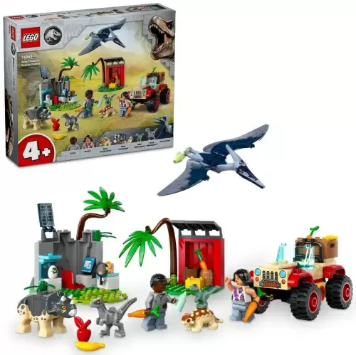 Конструктор LEGO Jurassic World Центр спасения детенышей динозавров