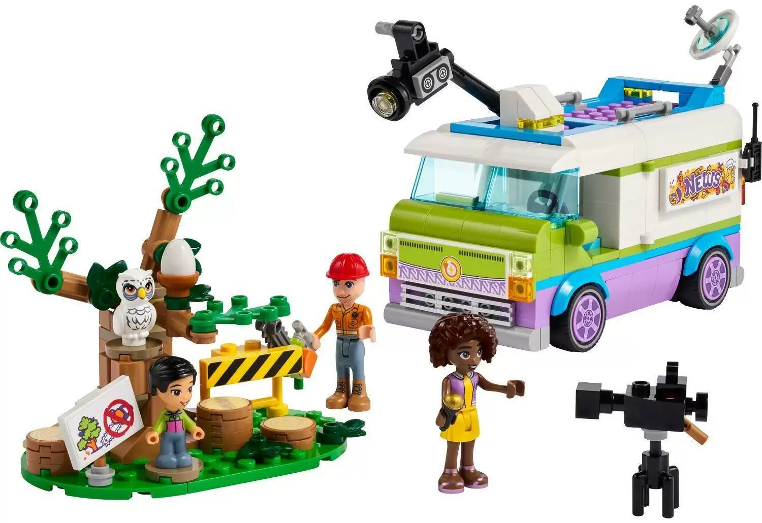 Конструктор LEGO Friends Автомобиль съемочной группы