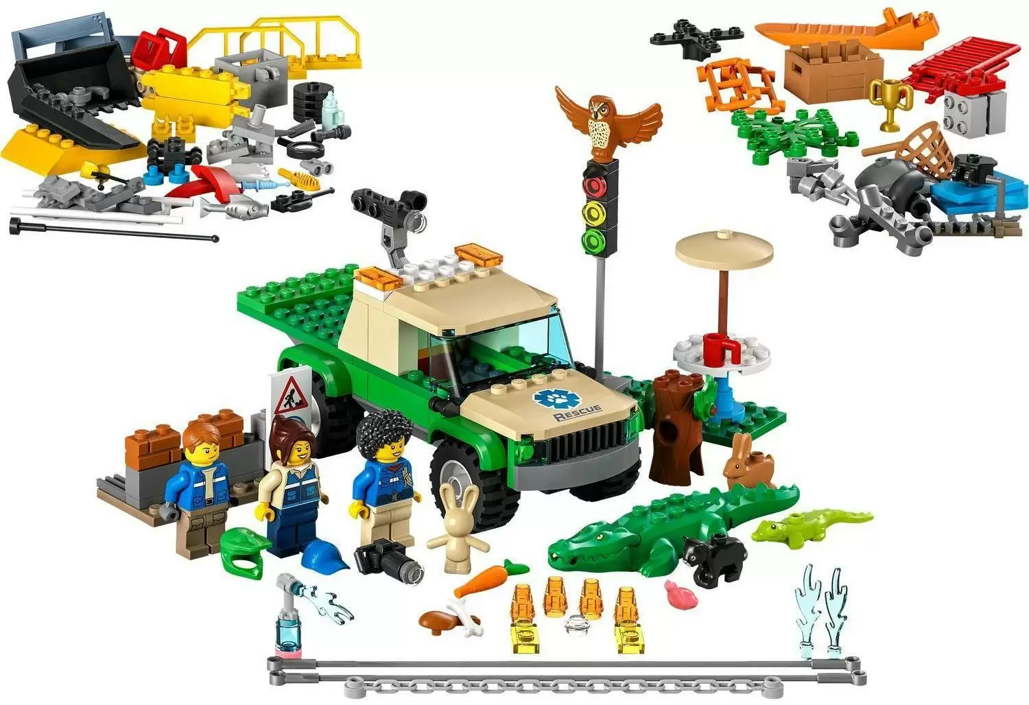 Конструктор LEGO City Миссии по спасению диких животных кор