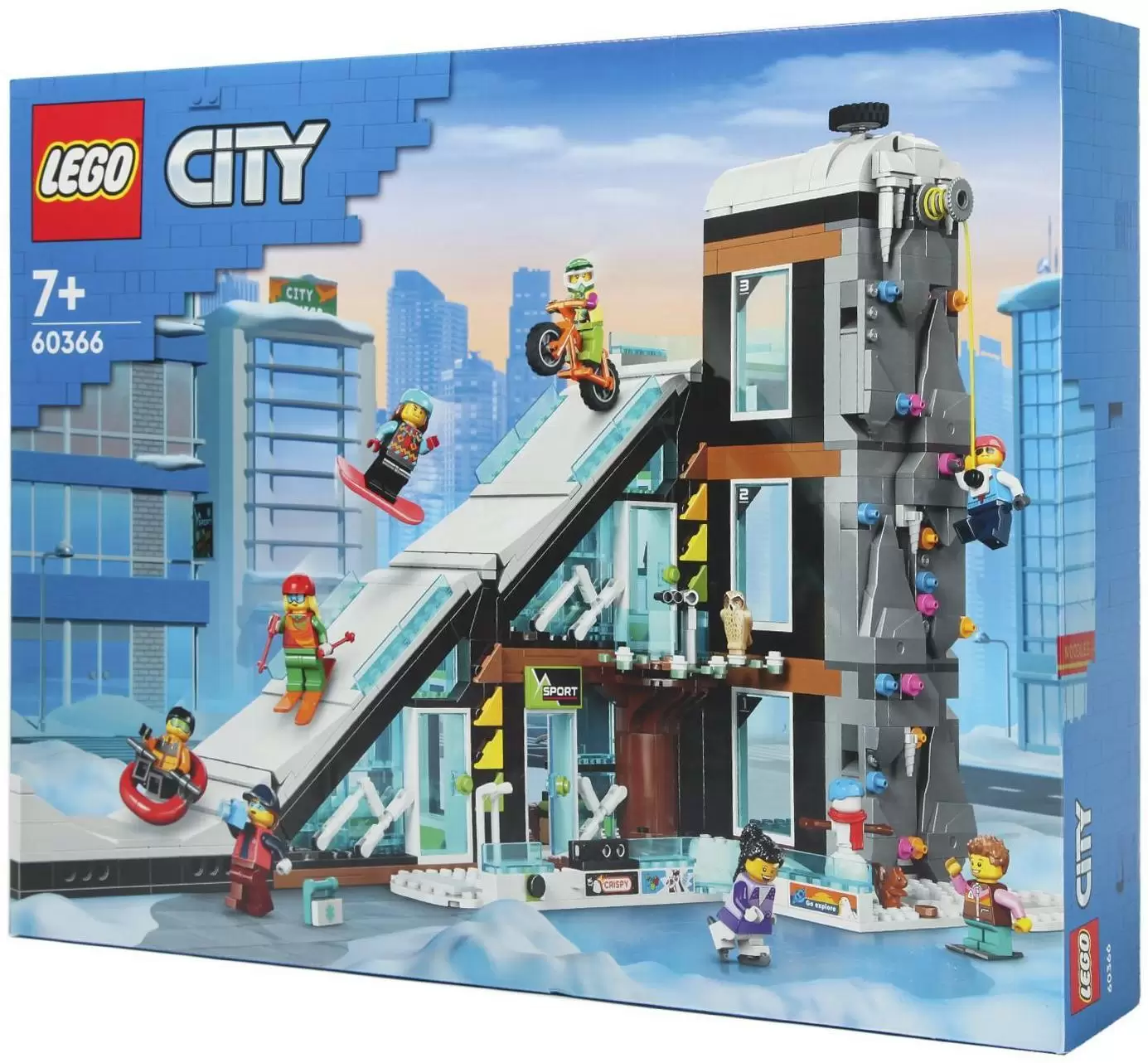 Конструктор LEGO City Горнолыжный курорт