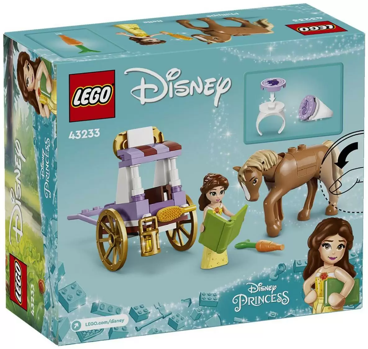 Конструктор LEGO Disney Конная повозка Бель