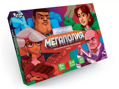 Игра настольная Мегаполия Premium Данко Тойз