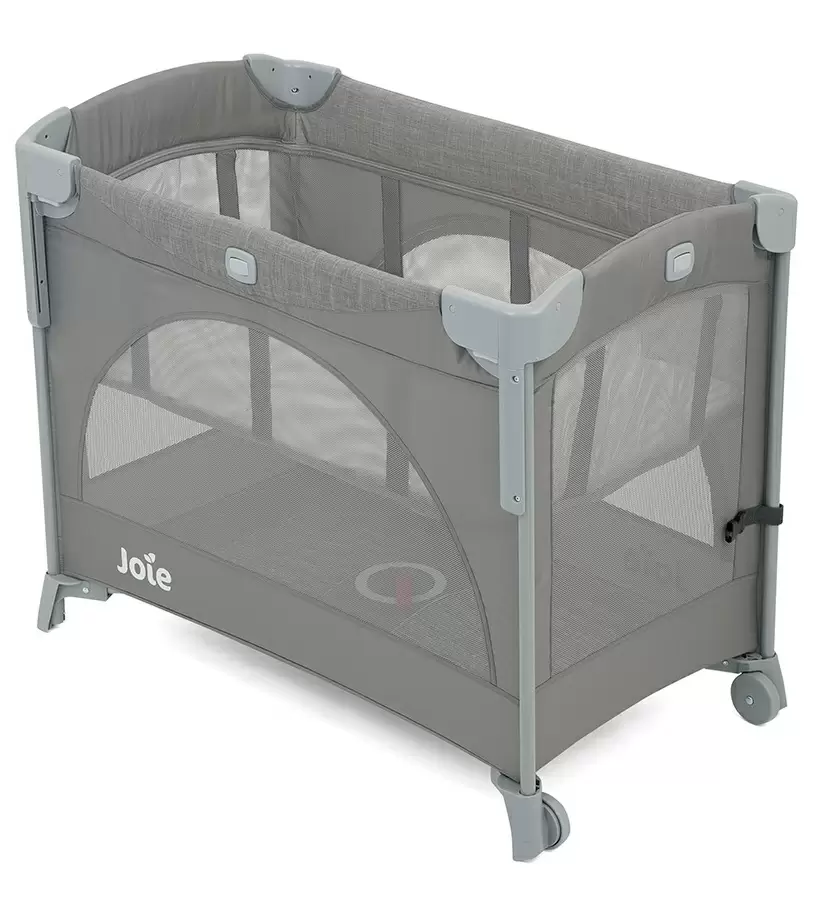 P1807EAFGY000 кровать-Манеж детский PLAYARD KUBBIE SLEEP FOGGY GRAY