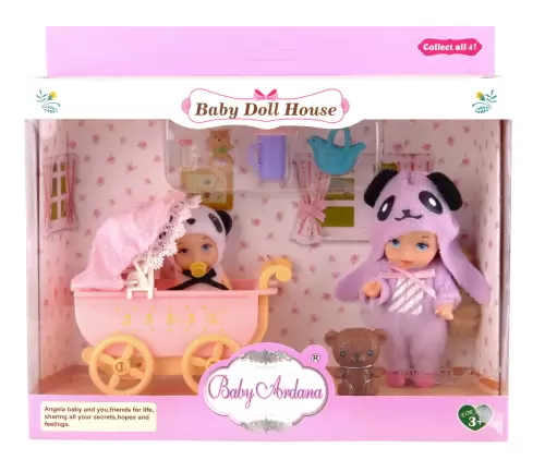 Кукла Baby Cradle Bed с акс кор