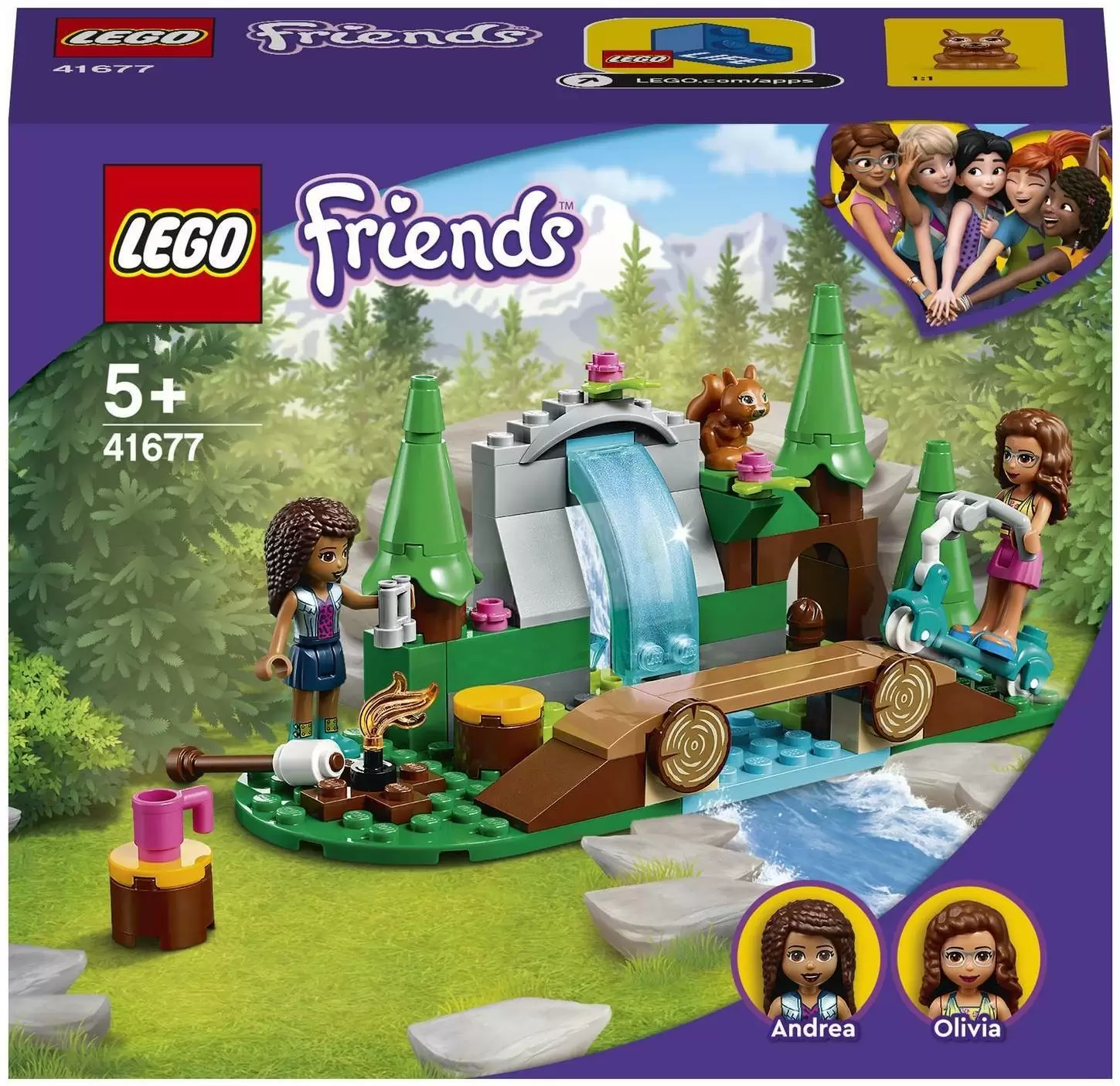Конструктор LEGO Friends  Лесной водопад кор