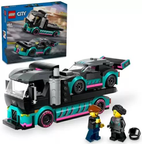 Конструктор LEGO City Автовоз и гоночный автомобиль