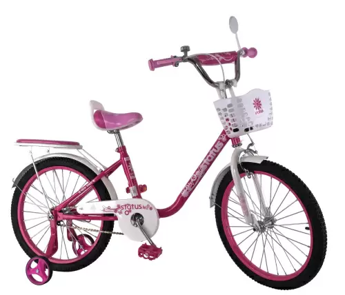 Велосипед Status 18 дюймов розовый (6 - 7 лет)