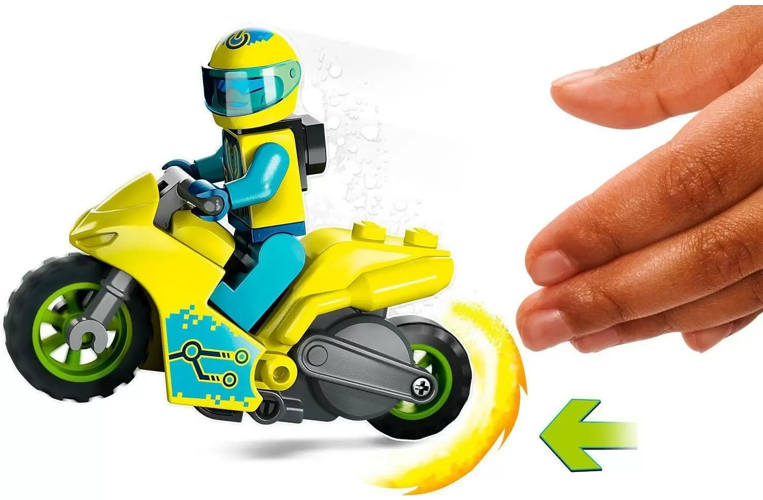 Конструктор LEGO City Кибер трюковый мотоцикл кор