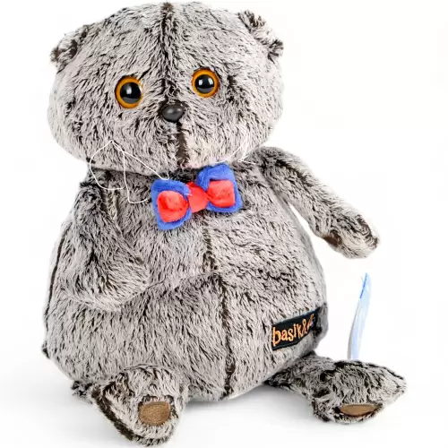 Кот Басик с бабочкой 25см