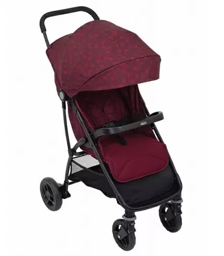 Коляска детская Breaze Lite Red Leopard Graco прогулочная