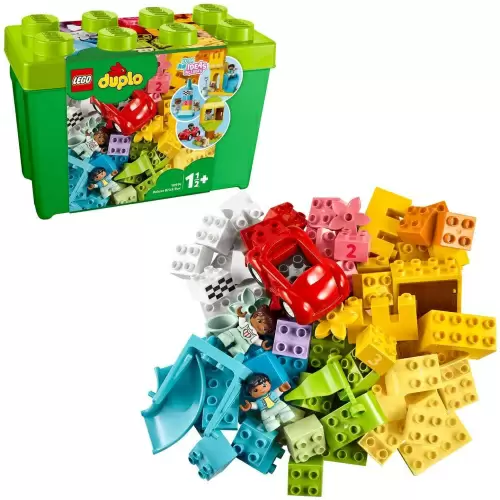 Конструктор LEGO duplo Контейнер большой с кубиками 85 дет