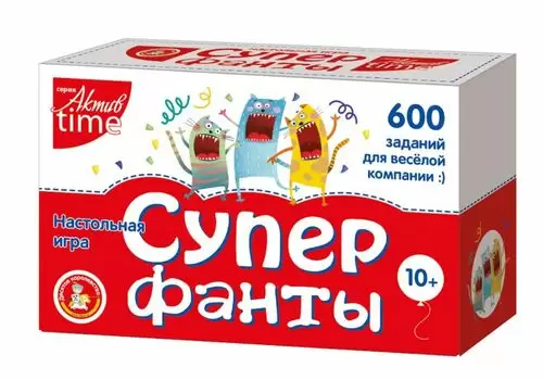 Игра настольная Супер фанты Серия АКТИВ time Т-Ц