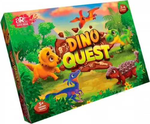 Игра настольная Dino Quest ДанкоТойс