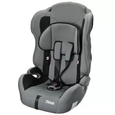 Автокресло Zlatek Круизер ISOFIX 0-36кг группа 1/2/3 серо-черный