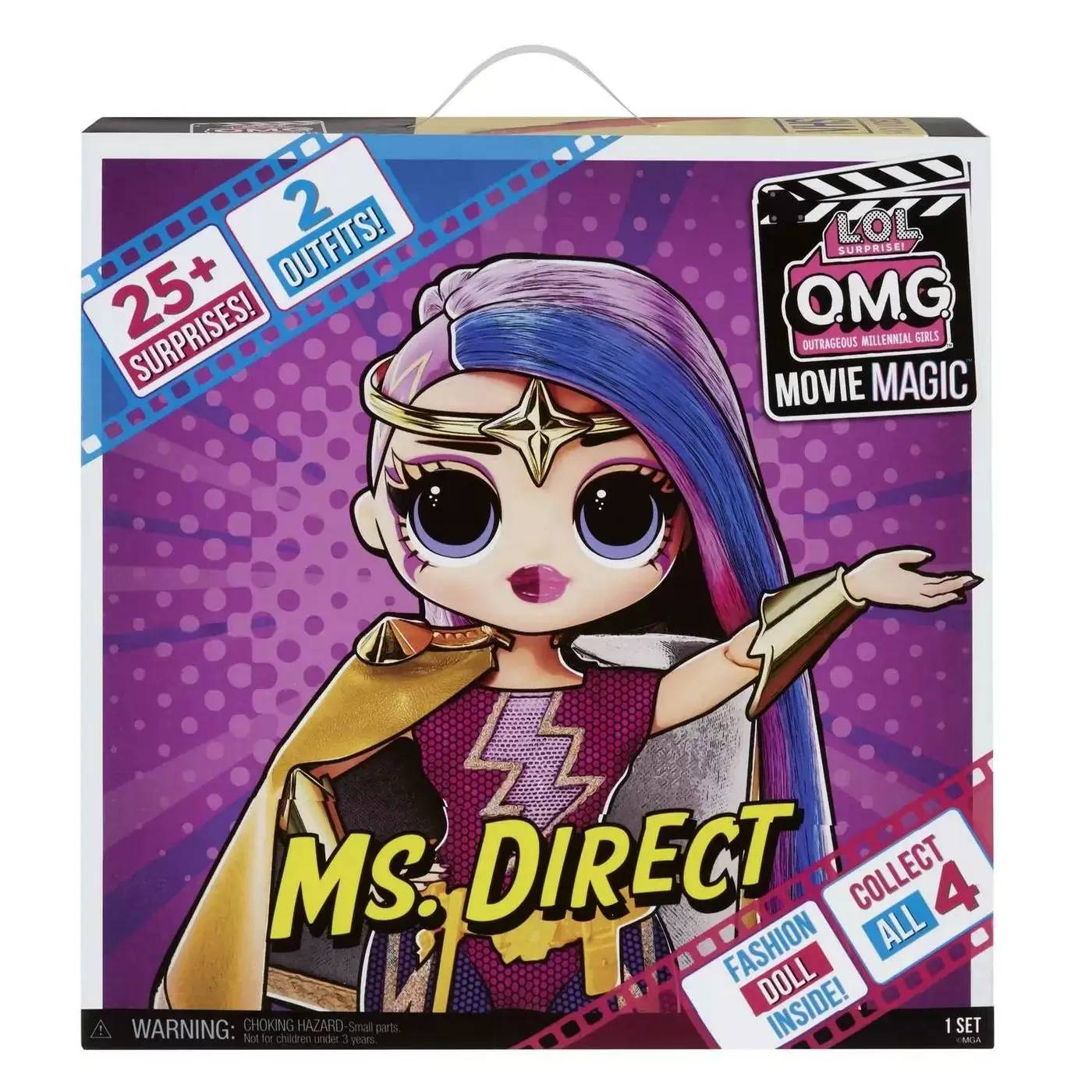 Кукла LOL Surprise OMG Movie Magic Doll- Ms Direct