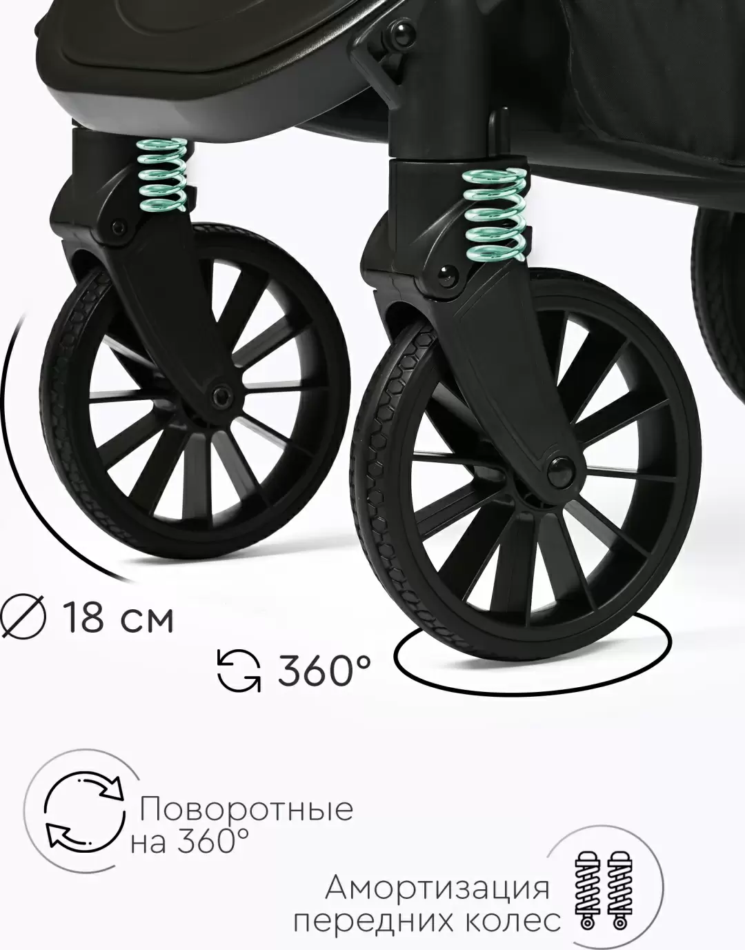 Коляска детская Tomix Walker 3in1 Grey