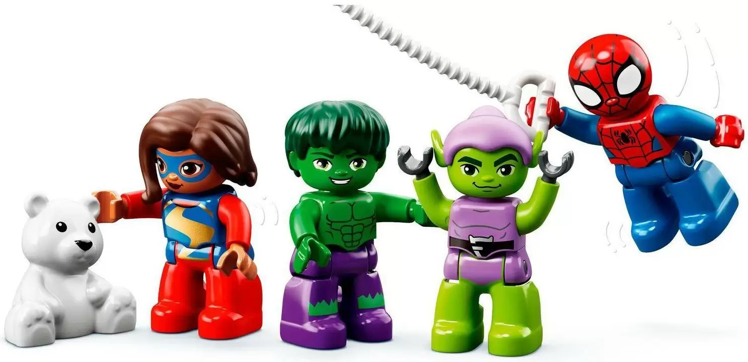 Конструктор LEGO duplo Человек-паук и его друзья На ярмарке кор
