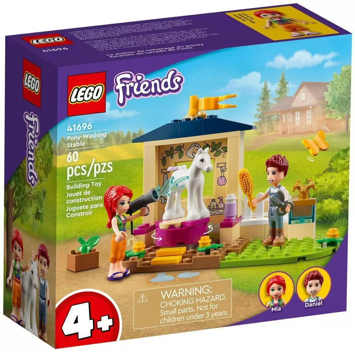 Конструктор LEGO Friends Конюшня для мытья пони кор