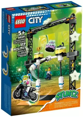 Конструктор LEGO City Трюковое испытание Нокдаун кор