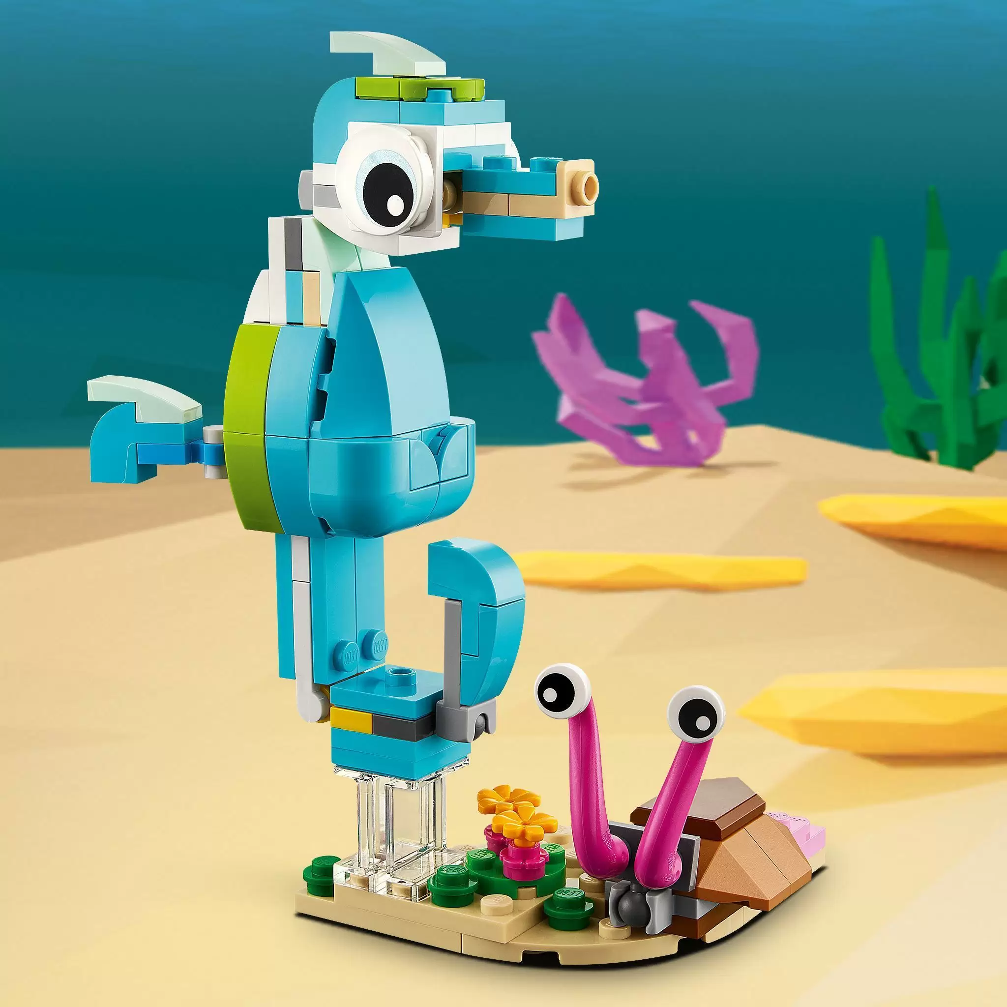Конструктор LEGO Creator Дельфин и черепаха кор