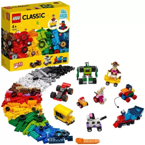 Конструктор LEGO Classic Кубики и колеса кор