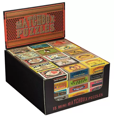 Игра настольная Коробок с головоломкой Match Box Puzzle Стиль Жизни