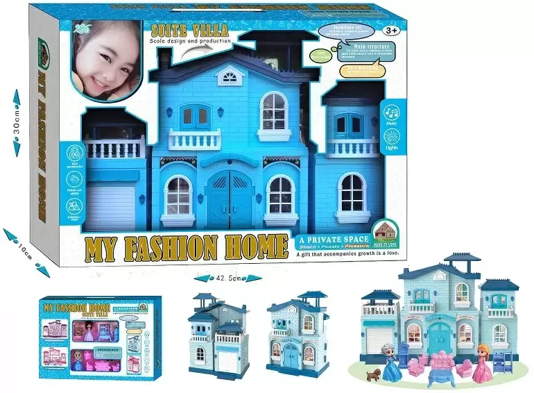 Дом для куклы My Fashion House 3+