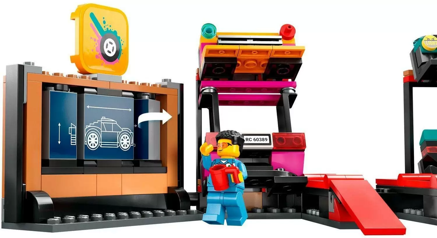Конструктор LEGO City Гараж для кастомизации машин кор