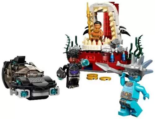 Конструктор LEGO Супер Герои Тронный зал короля Нэмора кор